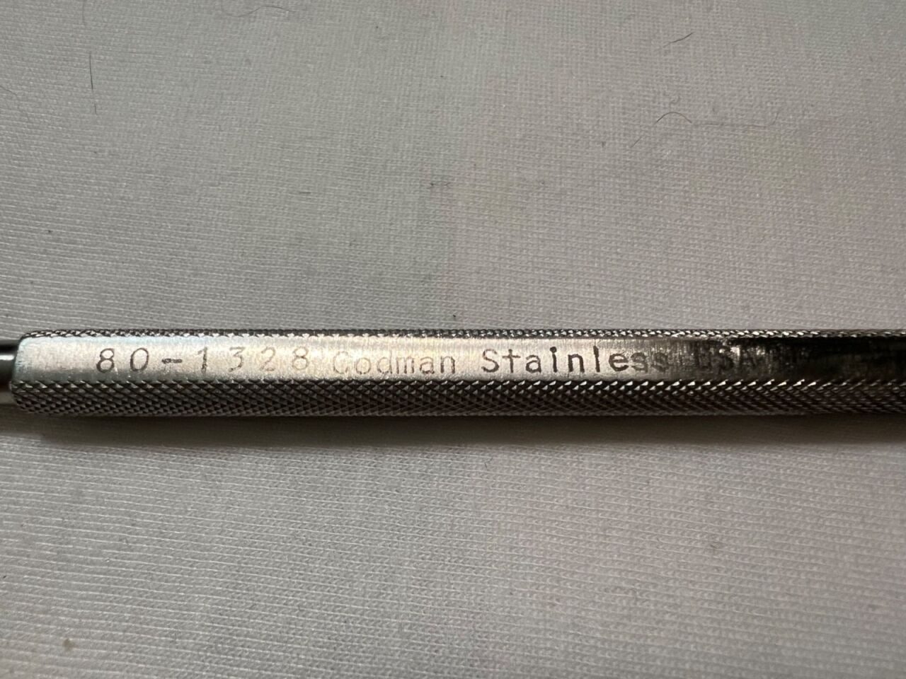 CODMAN 80-1328 Bayonet 3 Prong Hardy Fork Enucleator 8" Length — photo 3