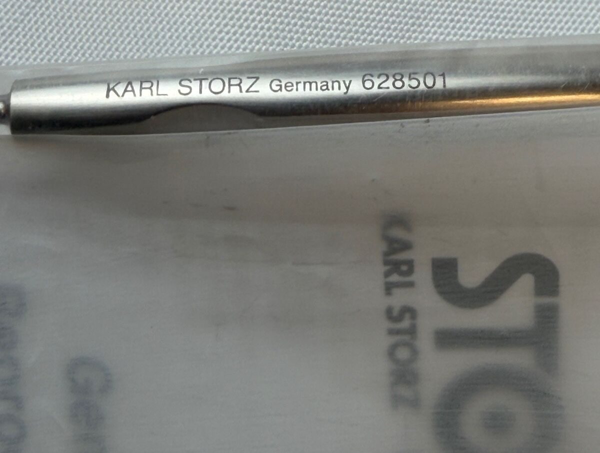 KARL STORZ 628501 1 21cm ENT Halle Malleable Antrum Curette Size 1 ENT — photo 3
