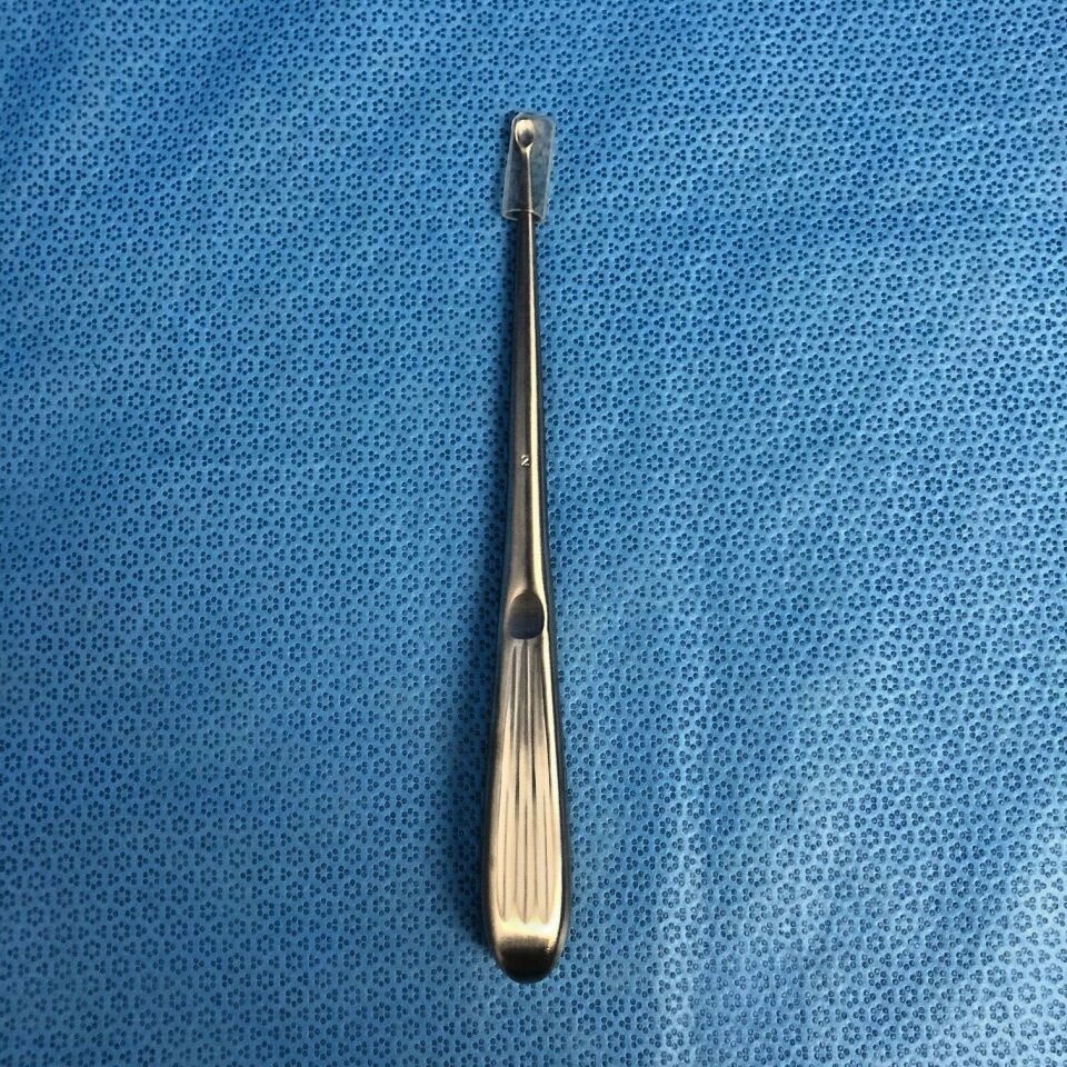 V. MUELLER OS992-002 Bruns Straight Curette Orthopedic