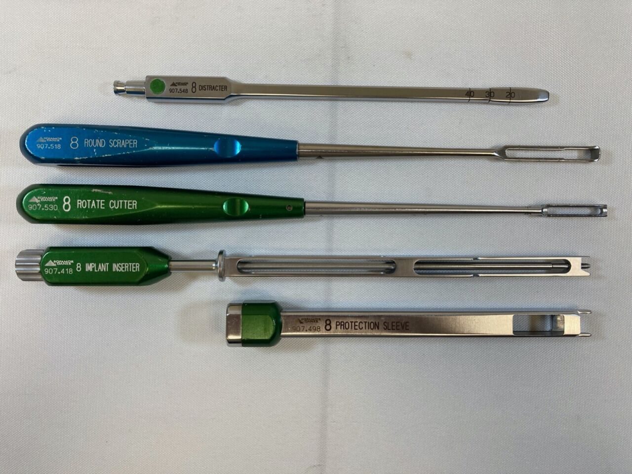 MEDTRONIC Sofamor Danek Stryker Spine Hardware 9 Piece Spine Hardware Instrument Set w/ Case — photo 3