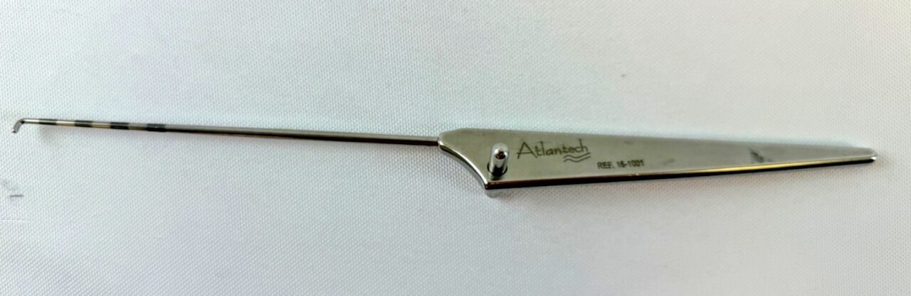 ATLANTECH Calibrated Arthroscopic Hook Probe 11001 Straight 115mm Arthroscopic Hook Probe 90° Blunt Tip Ortho