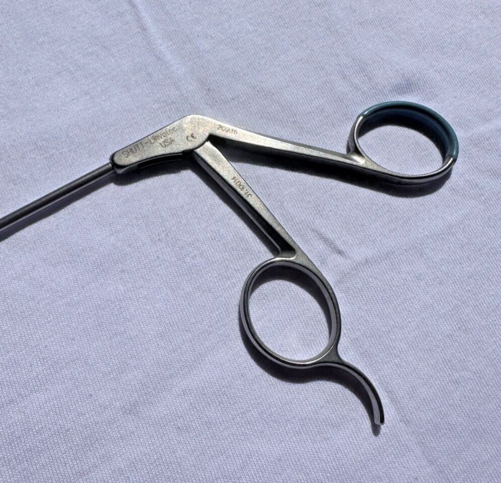 CONMED LINVATEC 31.10014 Arthroscopy Forceps 3.4mm 45deg Blunt Curved Left — photo 6