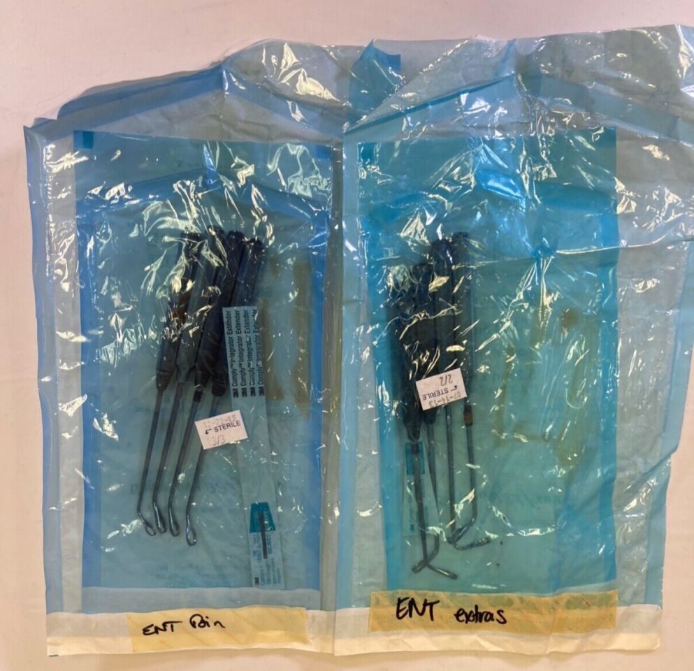 KARL STORZ 45deg 70deg 120deg x 6.5" Set of 8 Antrum Coakley Curettes — photo 2
