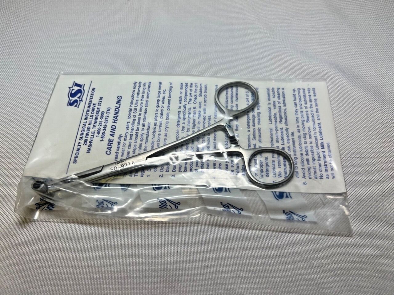 SYMMETRY SURGICAL 50-9216 Pratt-Smith Hemorrhoidal Forceps — photo 1