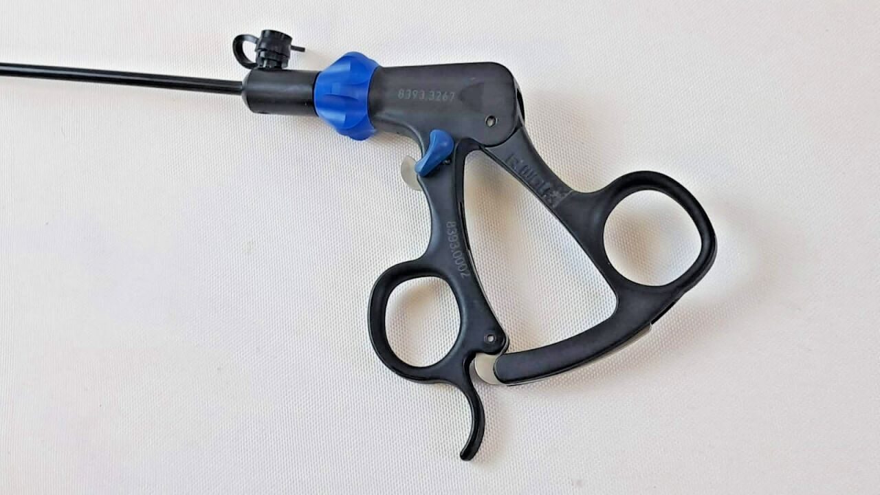 R. WOLF 8393.4947 5mm x 36cm Rotating Monopolar Laparoscopic Dabakey Grasper — photo 4