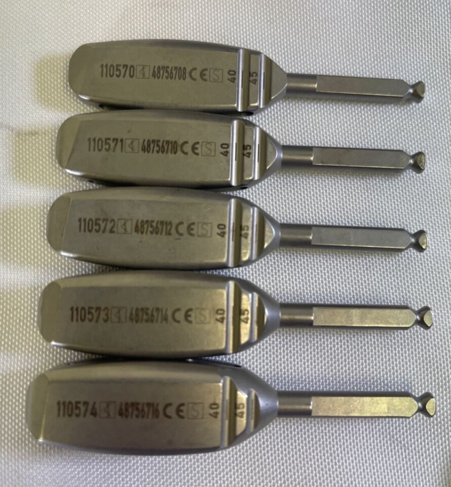 STRYKER Various AVS ARIA PEEK Spacer Trials Set w/ Tray — photo 2