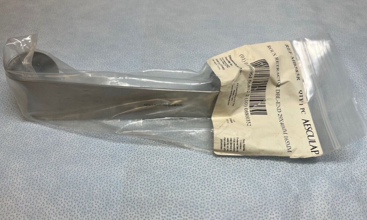 AESCULAP MB585R ROUX Orthopedic Retractor Double Ended — photo 2