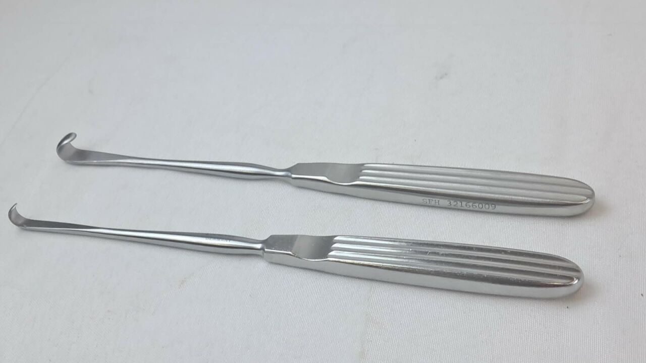 W. LORENZ 01-0087 5mm & 01-0089 7mm Obwegeser Periosteal Elevators — photo 2