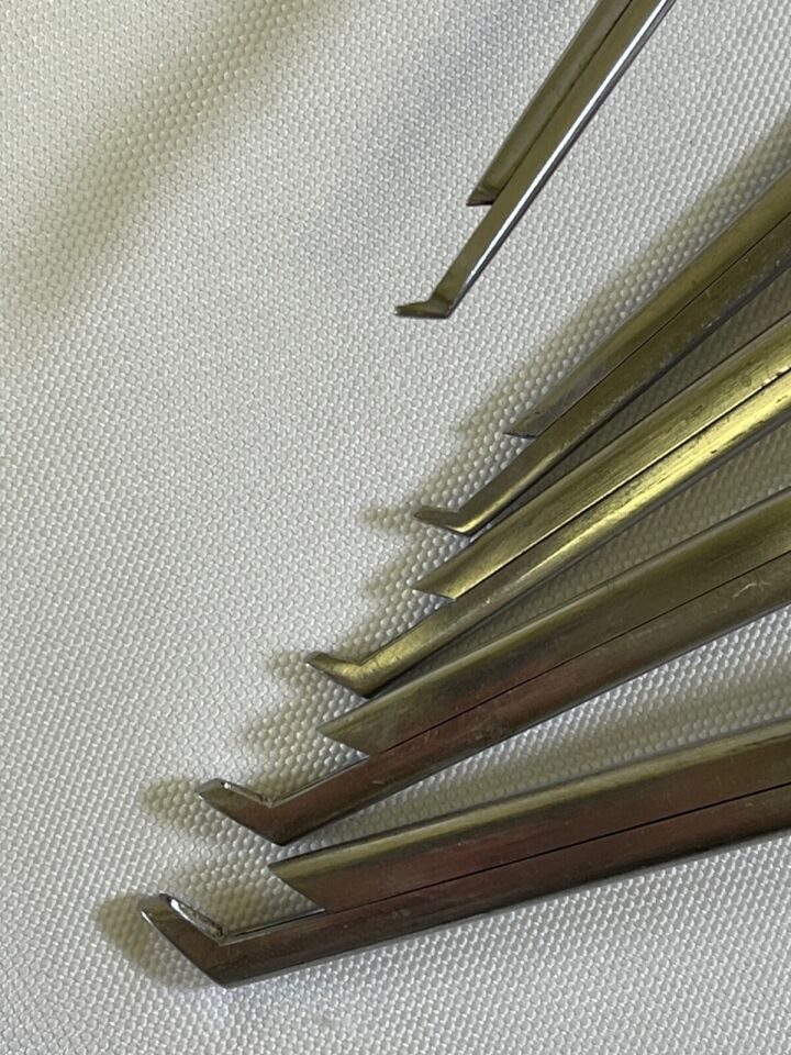 JARIT 1-5mm x 40deg Up x 7" Set of 5 Kerrison Rongeurs — photo 6