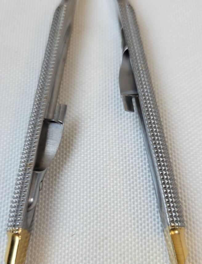 WECK  Castroviejo Needle Holder Straight Jaws Locking Tungsten Carbide 7-1/4" — photo 7