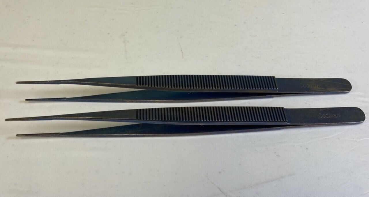 CODMAN 30-8402 Titanium DeBakey Liddicoat Forceps 7.75" Fine Tip CVOR
