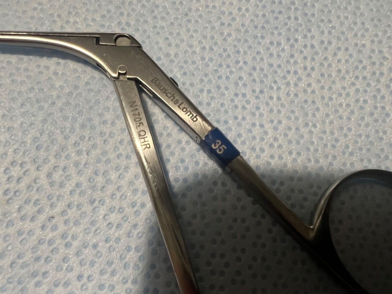 BAUSCH & LOMB 1705 QHR Curved Right 5mm X 5.3" House-Bellucci Alligator Scissors — photo 4