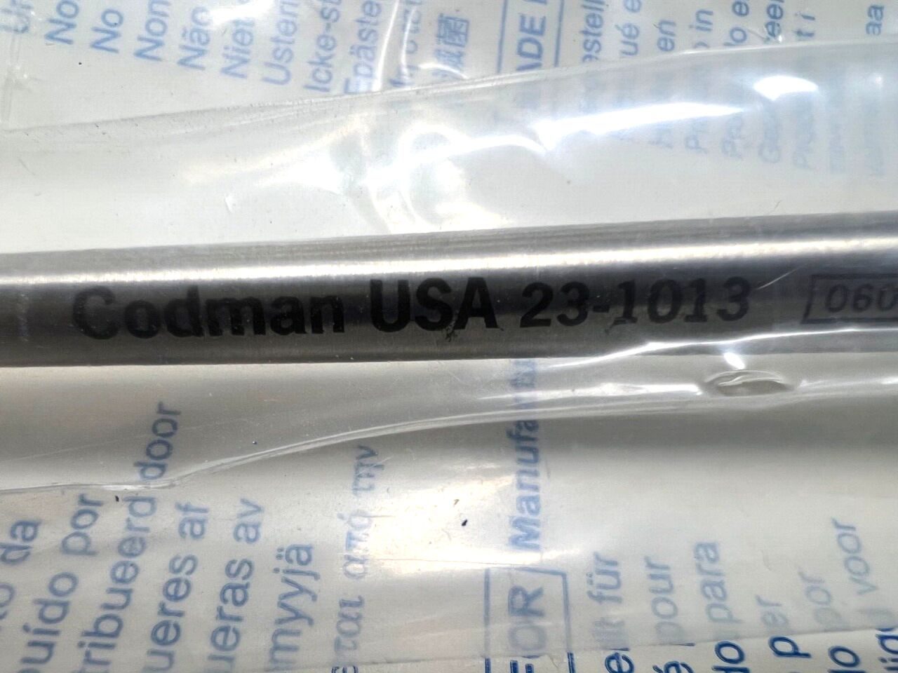 CODMAN 23-1013 Straight #1 8mm Cone Ring Curette — photo 2