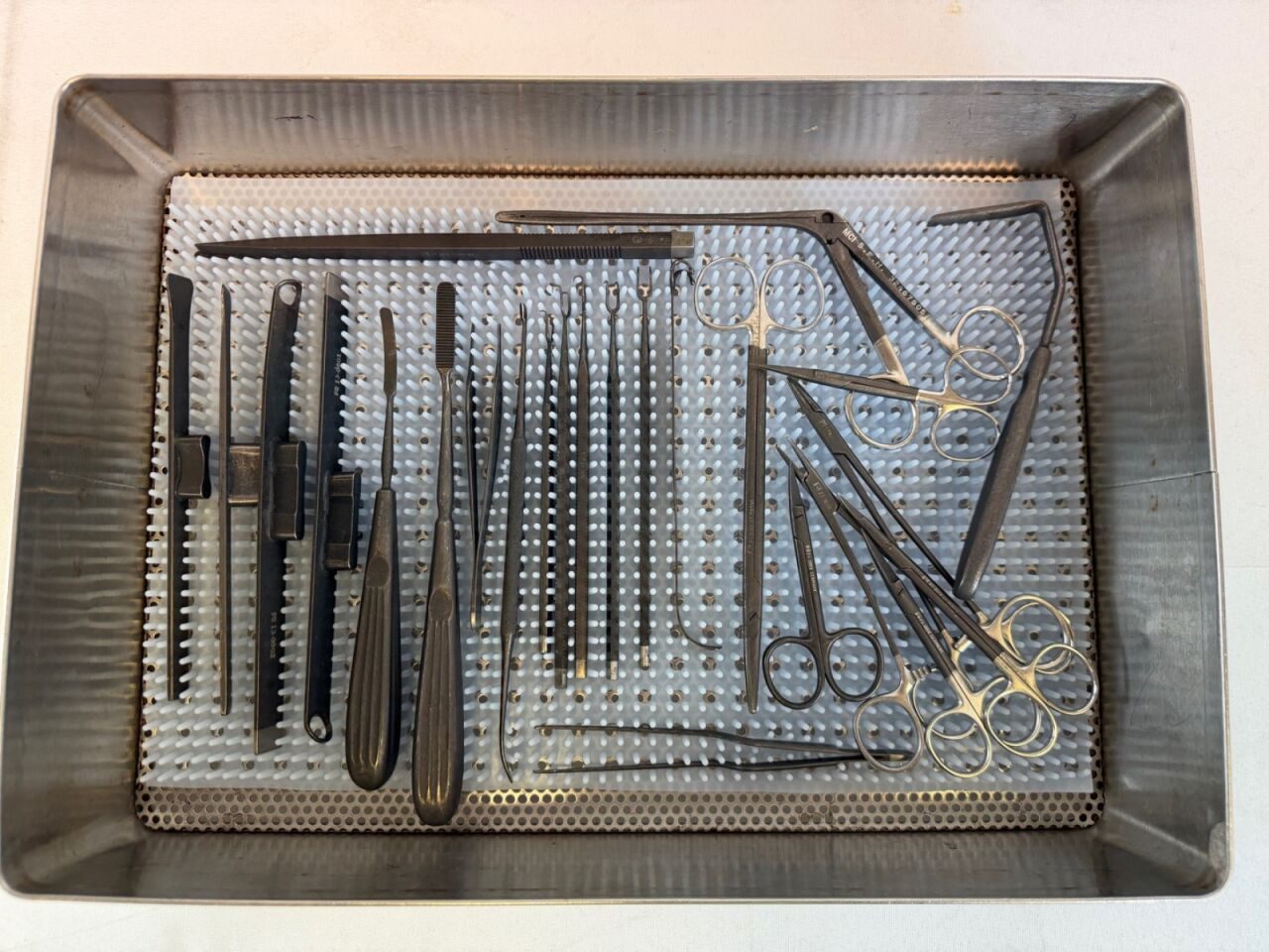 VARIOUS  Richards Smith & Nephew Rhinoplasty Set Pan Ebonized Black Anodized — photo 9