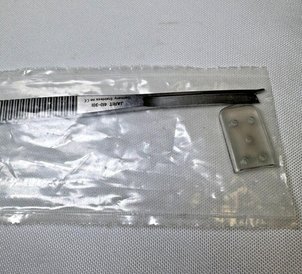 INTEGRA 410-301 Curved Right 4mm Wide 7" Silver Osteotome W/ Guard — photo 4