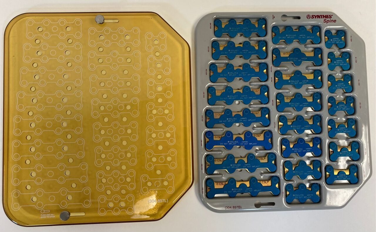 SYNTHES Various Cervical Spine Locking Plate Set (CSLP) — photo 5