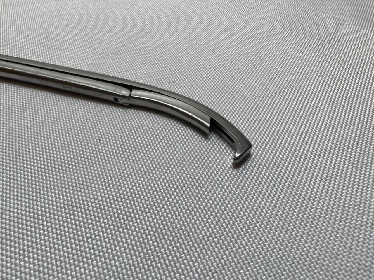 BOSS 70-0683 Foraminotomy Rongeur 3mm X 9mm Bite, 40deg Up-Angled, 8" Length — photo 4
