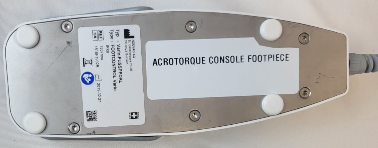 NOUVAG 1507nou Acrotorque Console Foot Pedal  Cable — photo 6
