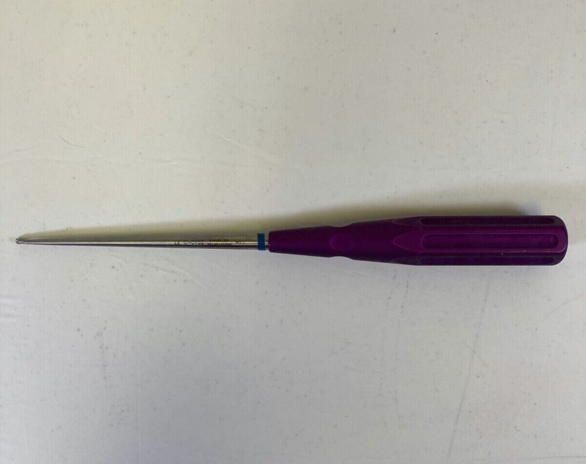 V. MUELLER U-0152 10" Reverse Angle Size 4/0 Curette Chroma-Line Reverse Angle Curette — photo 1