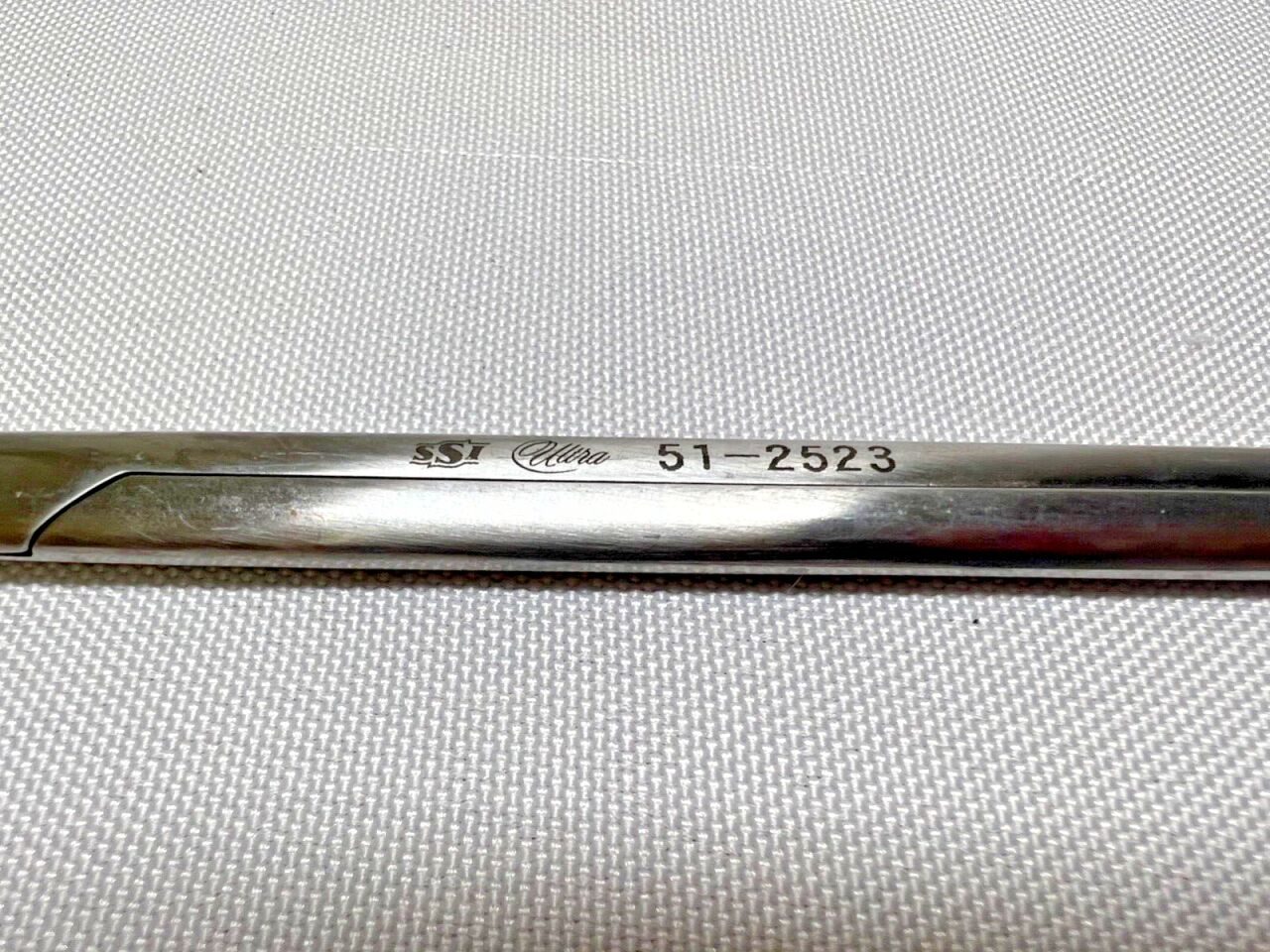 SYMMETRY SURGICAL 51-2523 Thoracic Strong Curve Scissors, Round Blades, 10" L — photo 2