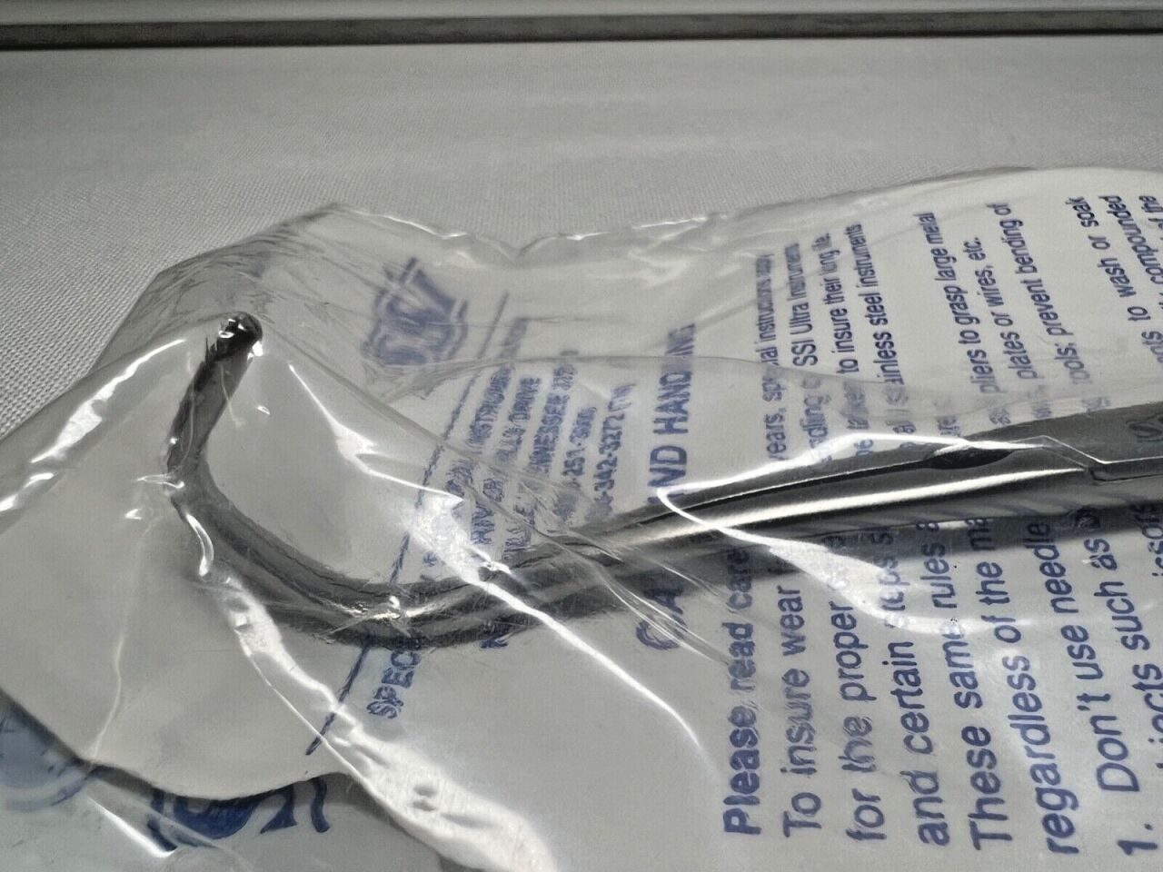 SSI ULTRA 55-6006 DeBakey-Derra Curved Clamp 6-1/2" — photo 2