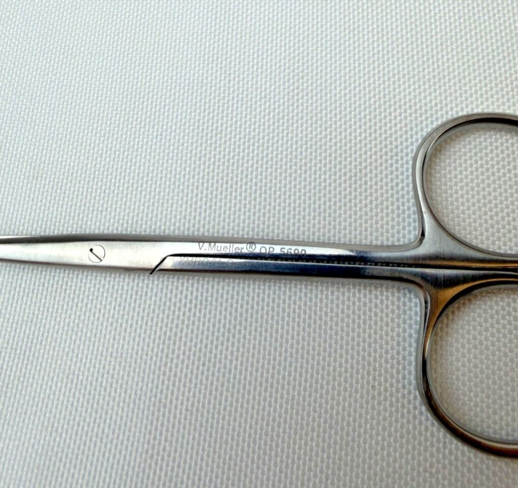 V. MUELLER OP5690 Tenotomy Scissors Curved Blunt Tip — photo 2