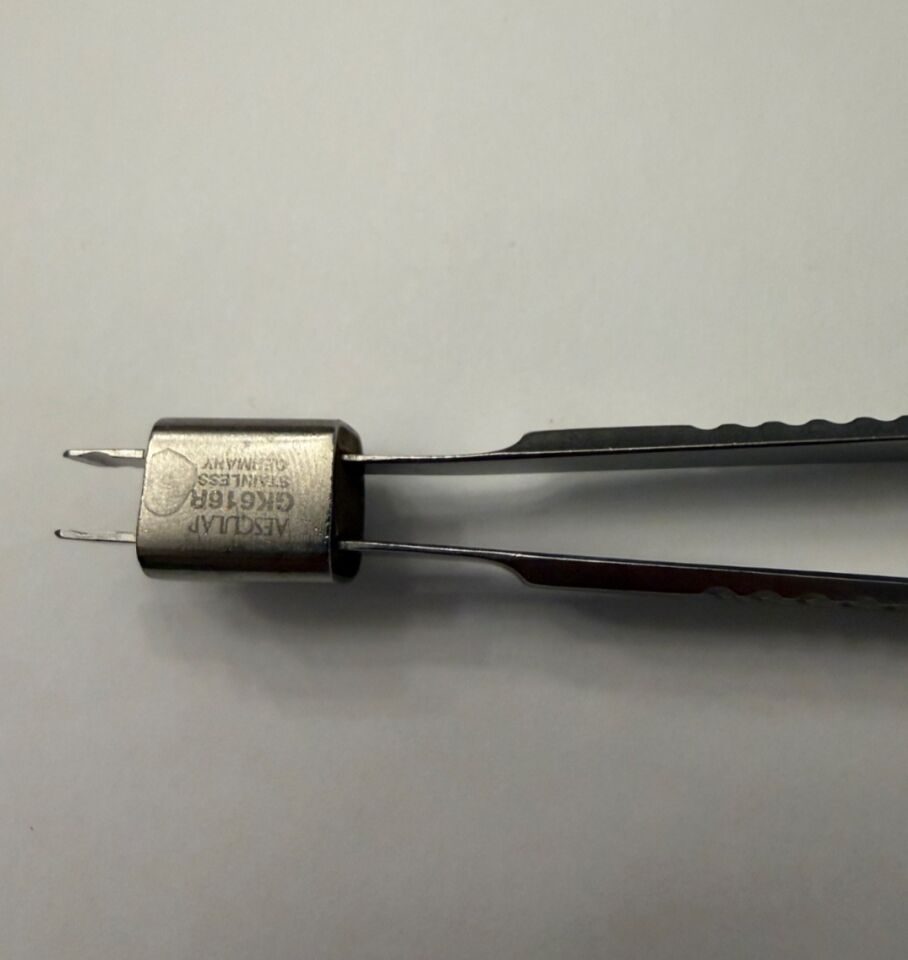 AESCULAP GK616R Straight Bipolar Bayonet Forceps 200mm Working Length — photo 3