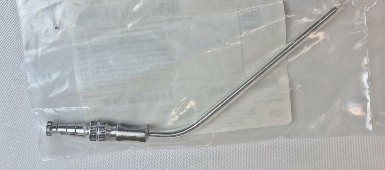 SYMMETRY SURGICAL 09-8310 Frazier Suction Tube 10Fr Medium Angle — photo 2