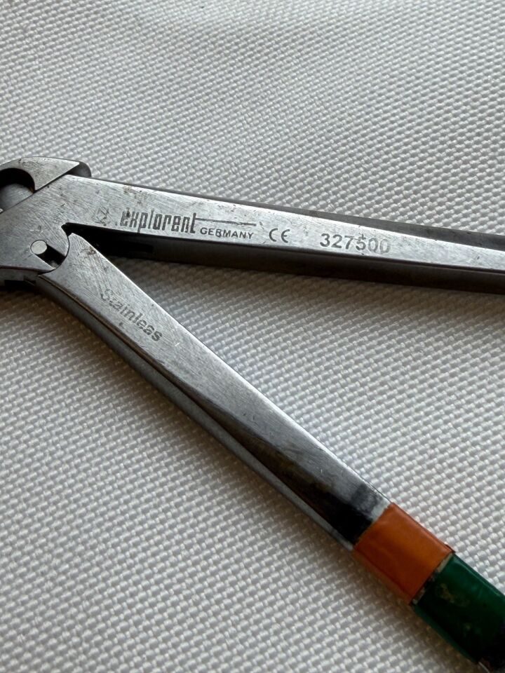 OLYMPUS 327500 Struycken Nasal Cutting Forceps 11cm WL ENT — photo 3