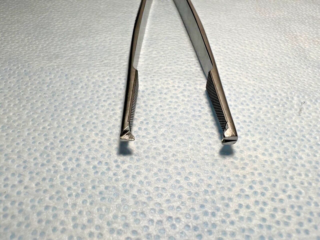 JARIT Carb-Bite 122-520 Bonney Needle/Tissue Pulling Forcep 1x2 Teeth 6-3/4" — photo 3