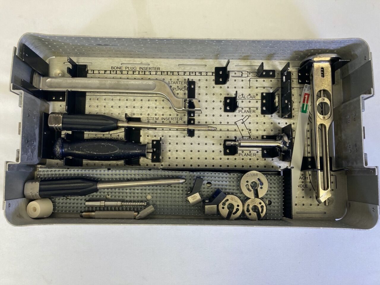 BIOMET 595100 Exact General Instrumentation Case One w/ Case Hip Instrumentation Set — photo 2