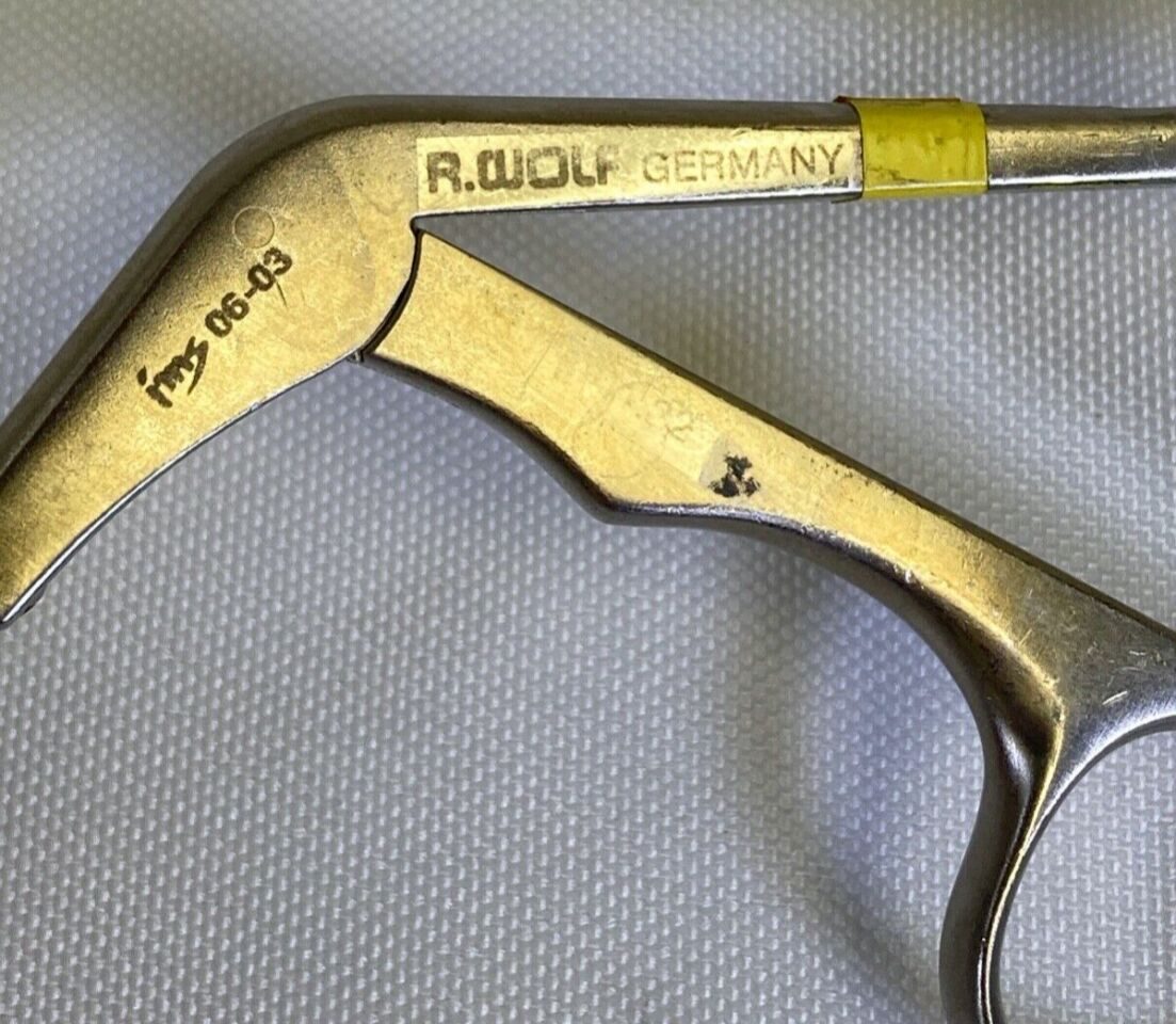 R. WOLF Set of 3 100mm WL Left Right & Straight Nasal Scissors ENT — photo 4