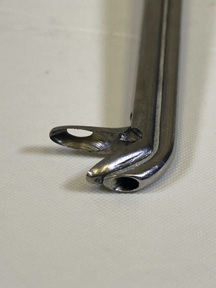 KARL STORZ 457001A Rhinoforce Weil Blakesley 45deg Jaws Size 1 Suction ENT Forcep — photo 5