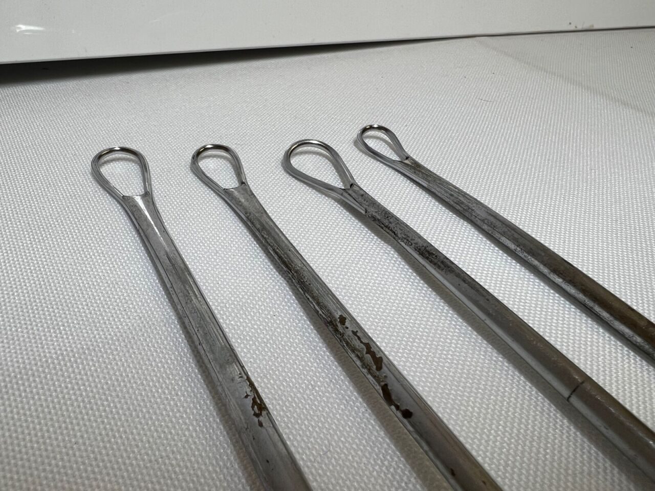 CODMAN  Set of 4 Blunt Uterine Curettes — photo 2