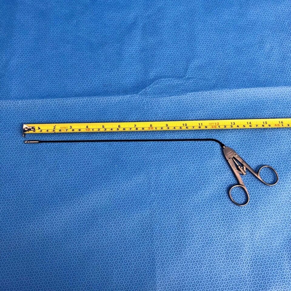 PILLING WECK TELEFLEX WL 12" Forceps ENT Insulated 4mm Laryngeal Biopsy Cup Forceps ENT — photo 7