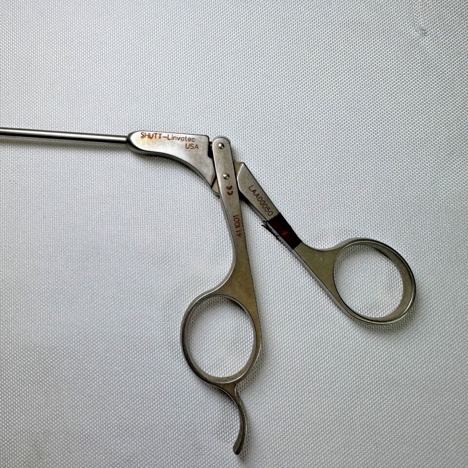 LINVATEC 41.1001 9-1/8" Shutt Blunt Right 90deg Rotary Forceps — photo 3