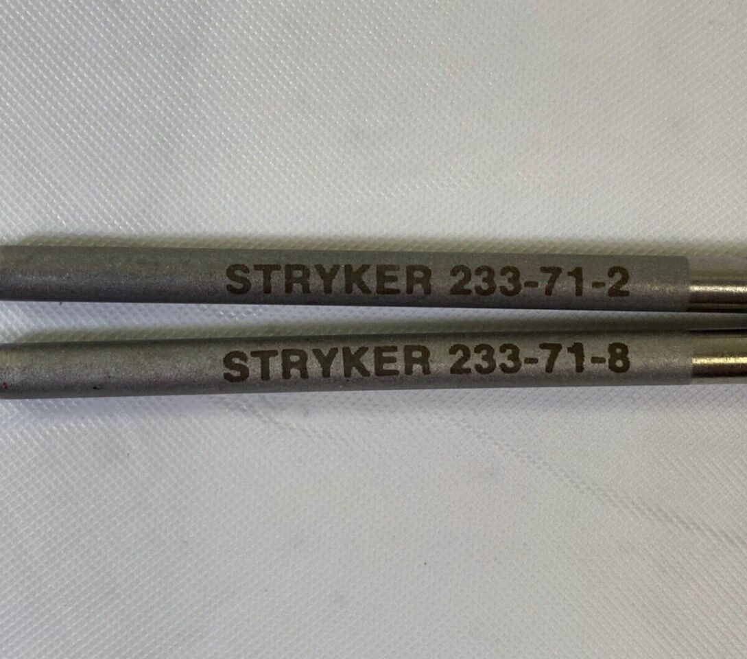 STRYKER 233-71-8 71-1 70-1 Small Joint Handle w/ Crescent Knife & Probe — photo 3