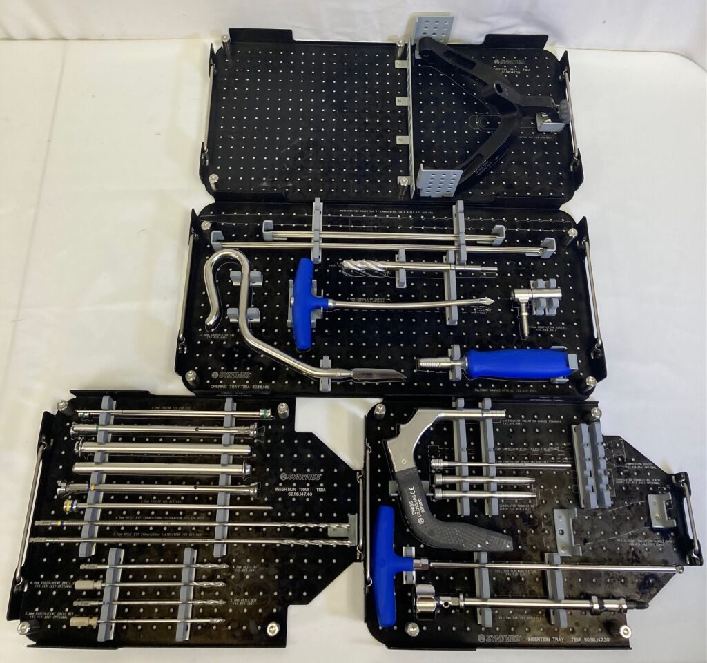 SYNTHES 01.116.040 & 01.116.047 Ti Cannulated Tibial Nail-EX Opening & Insertion Instrument Sets — photo 12