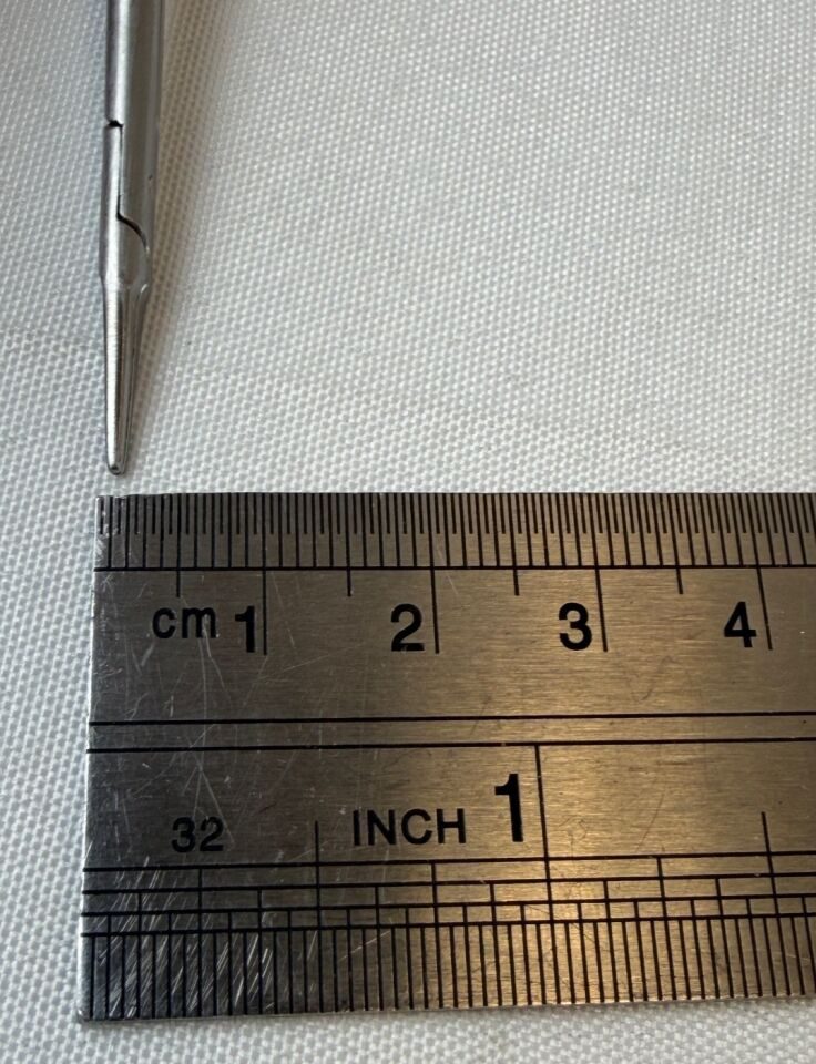 SCANLAN 6006-152 Diamond Dust Jacobson Micro Needle Holder 9" Ring Handle 5-0 — photo 7
