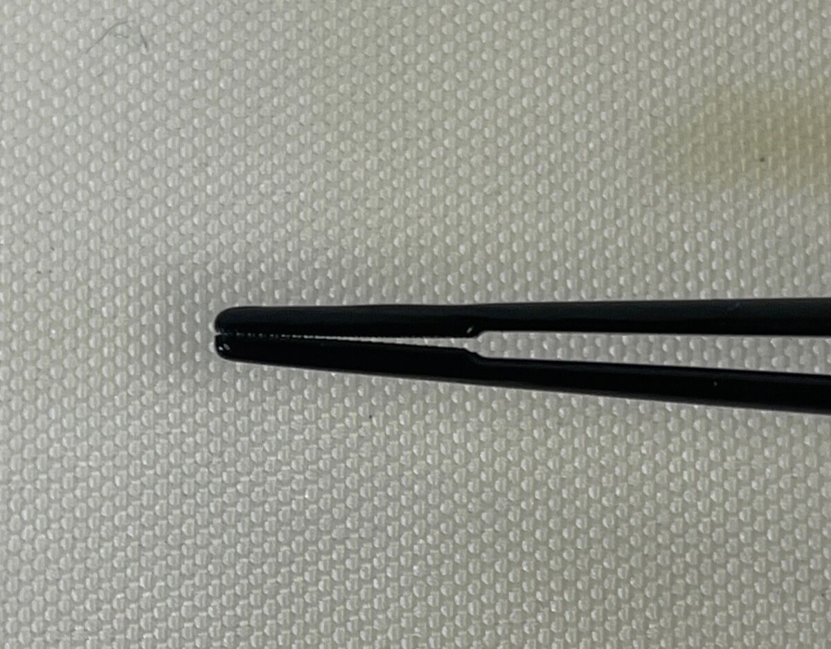 OLSEN  Bipolar Forceps Curved & Straight Tip w/ Bovie ESU Cable - Pair — photo 4