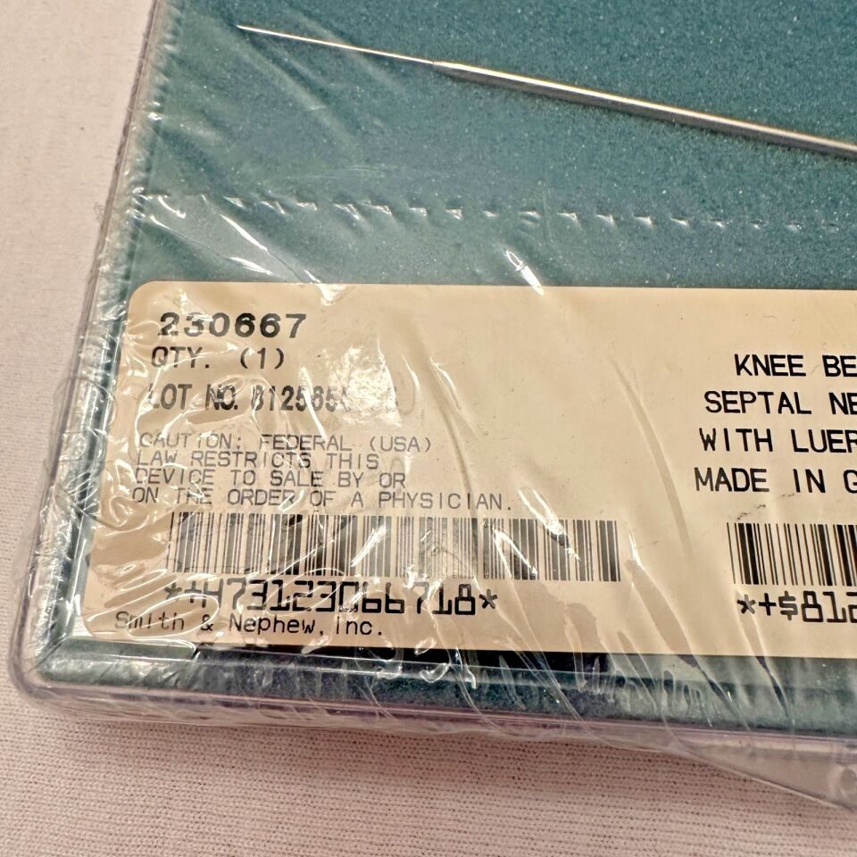 SMITH & NEPHEW 230667 w/ Luer Lock Knee Bent Septal Needle — photo 5