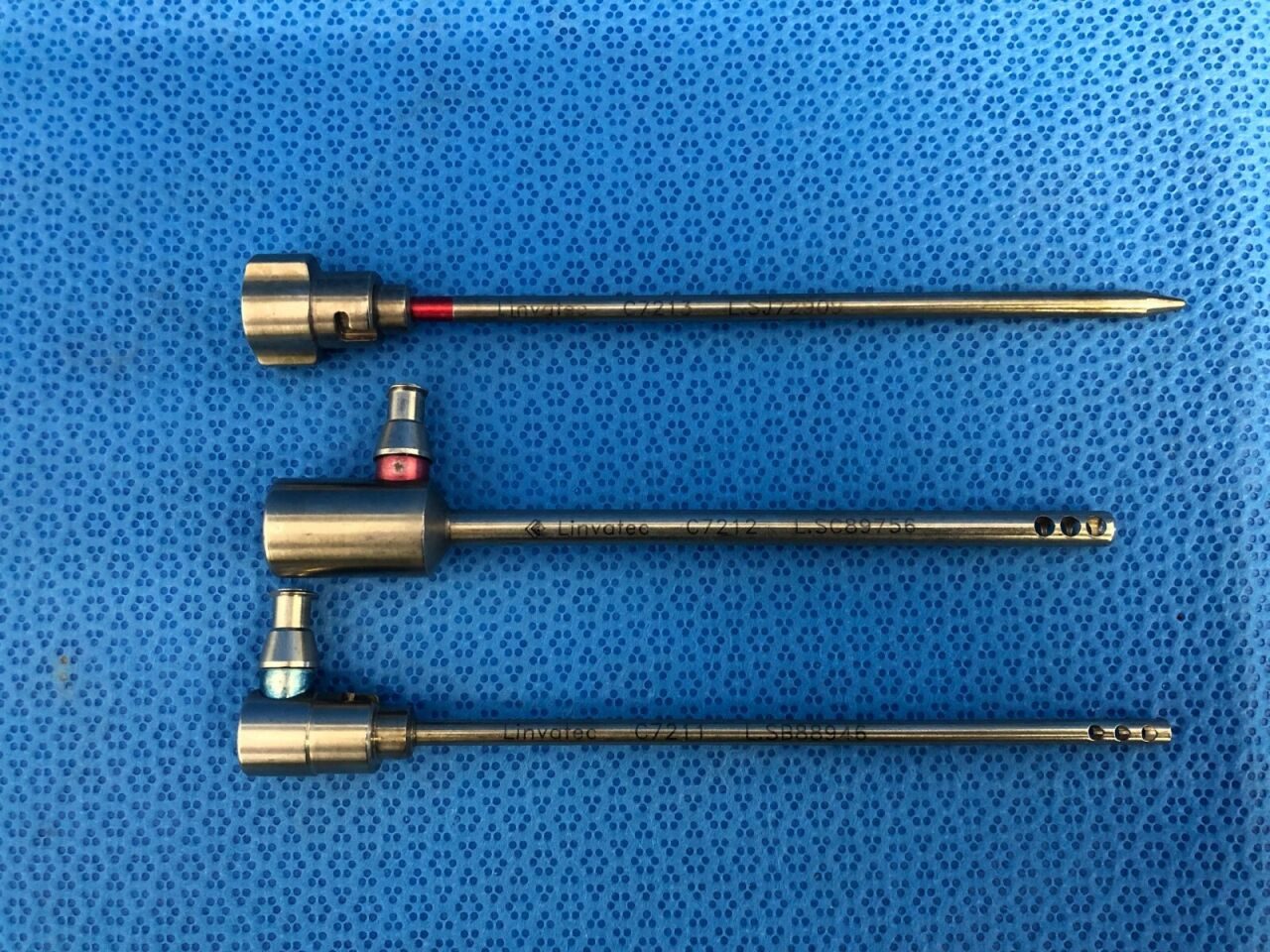 LINVATEC C7211 C7212 C7213 Pressure Sensing Arthroscopic Cannula System Set