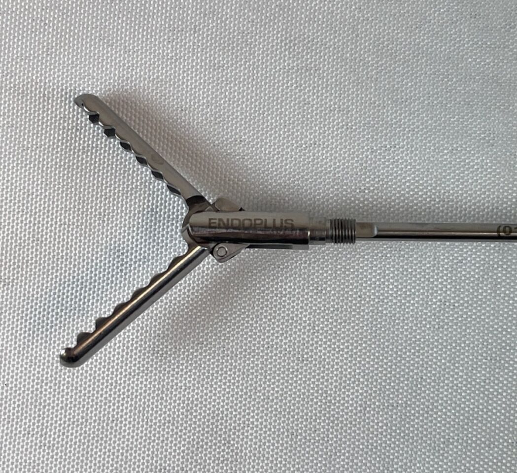 ENDOPLUS 5333 5mm Atraumatic Double Action Grasper Laparoscopy Insert 22.1mm Jaw — photo 2