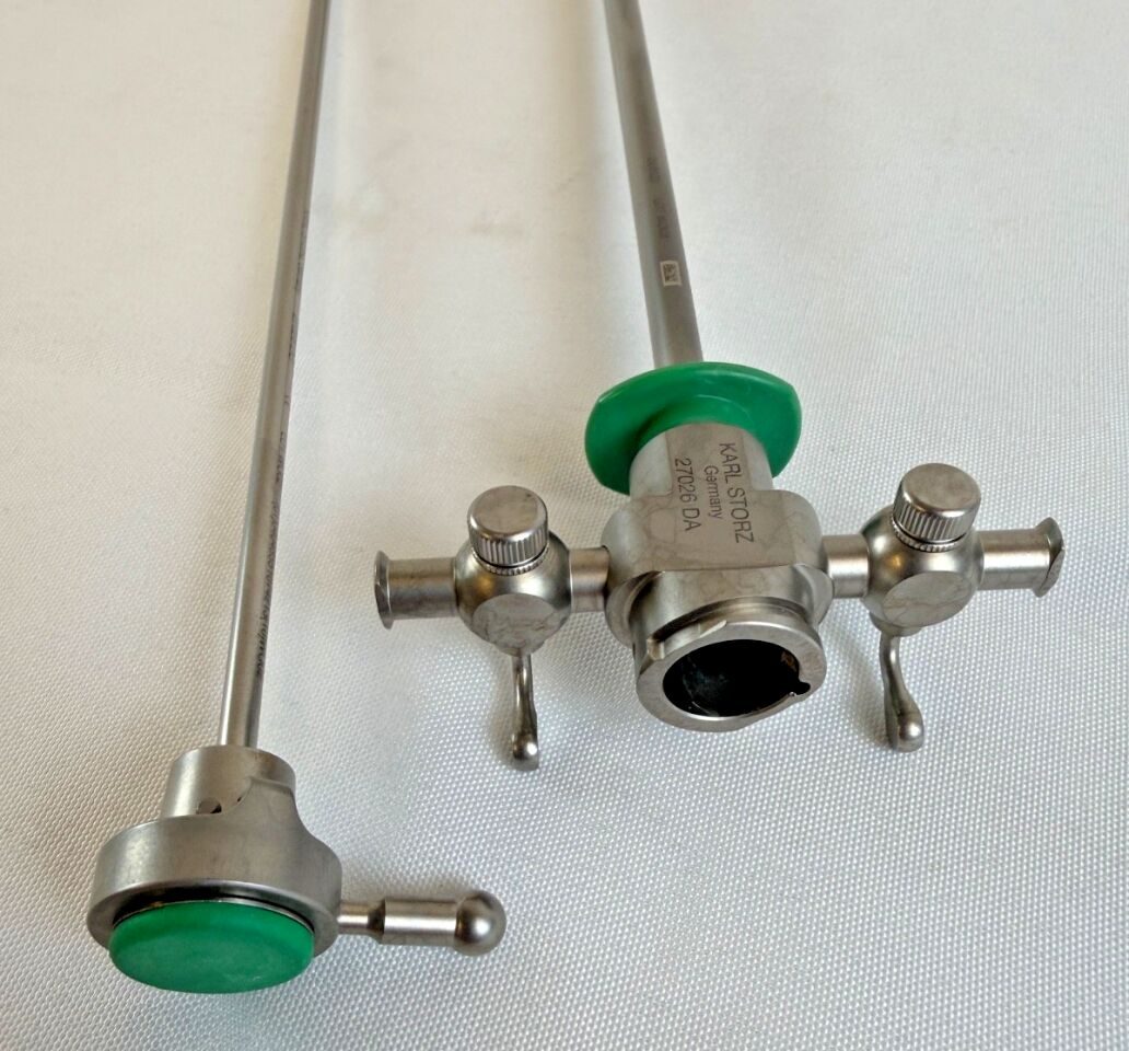 KARL STORZ 19 Fr Green Sheath & Obturator 27026DA   27026DO Cysto-Urethroscope Sheath   Obturator 19Fr Green — photo 3