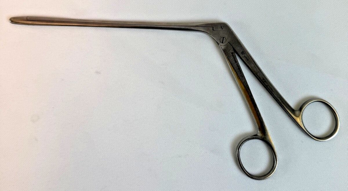 WECK PILLING 3mm x 12mm Jaw Straight IVD 6.5" Shaft Pituitary Rongeur