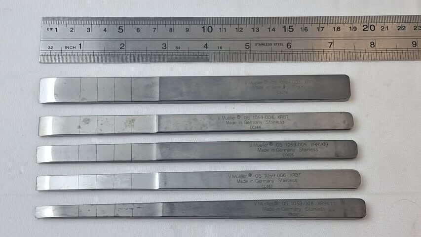 V. MUELLER Straight-Osteotome--2 5Pc. Straight Osteotome Set — photo 5