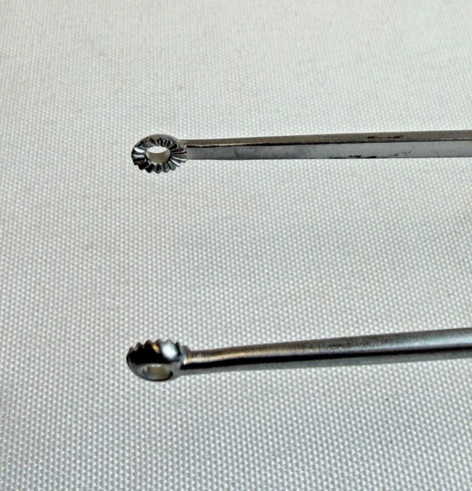 AESCULAP FD216R Yasargil MICROFORM Micro Tumor Forceps Straight Bayonet — photo 5