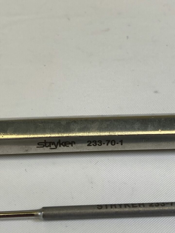 STRYKER 233-71-8 71-1 70-1 Small Joint Handle w/ Crescent Knife & Probe — photo 10
