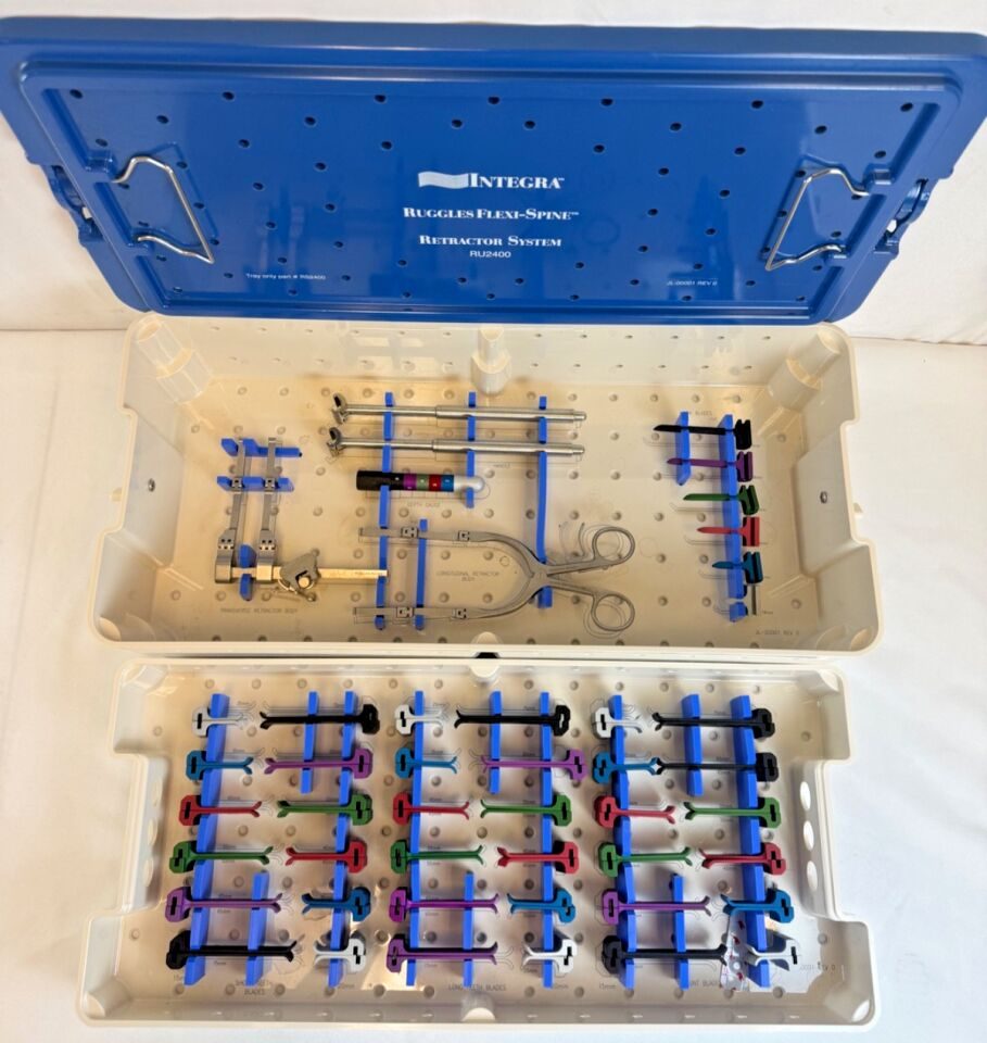INTEGRA RUGGLES RU2400 FlexiSpine Retractor System w/ Sterilization Tray Neuro — photo 1