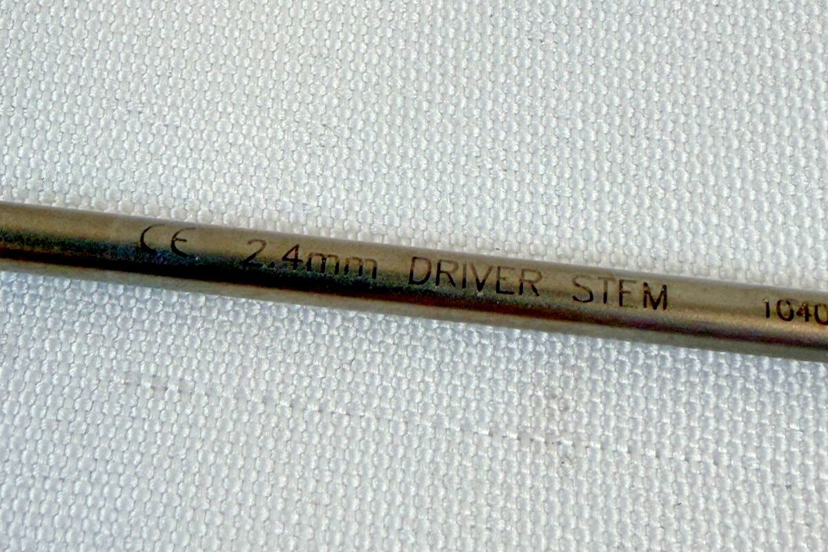 OSTEOMED 320-1124 2.4mm Cruciform Driver Shaft Screwdriver — photo 6